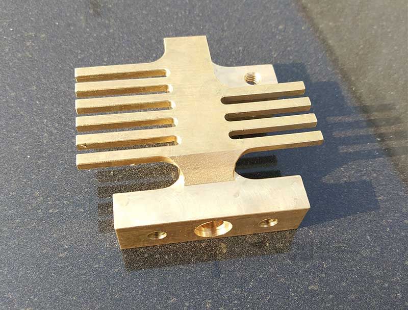 4 axis cnc precision brass parts