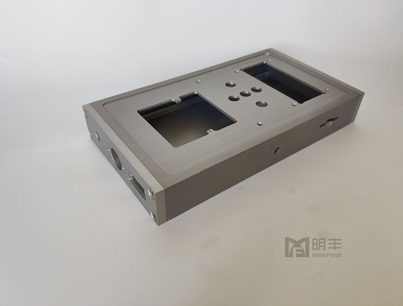 China custom aluminum profile extrusion with anodized Housings and caps